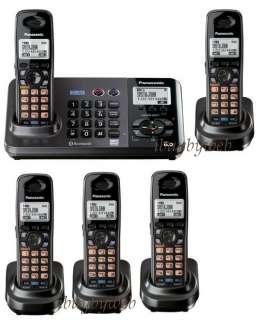  kx tg9382t dect 2 line cordless 3 kx tga939t total of 5 phones 