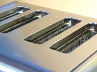 KitchenAid Stainless Toaster Bagel 4 Slice Slots Model KMTT400SS0 