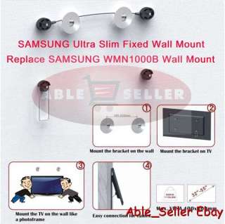NEW ULTRA SLIM LED TV WALL MOUNT FOR SAMSUNG WMN1000B  