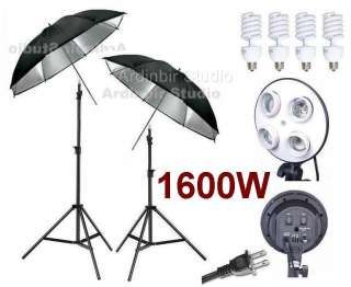 Photography Studio Portrait Light Umbrella Lighting Kit  