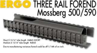 ERGO TRI RAIL FOREND FOR MOSSBERG 500/590 SHOTGUN 4865  