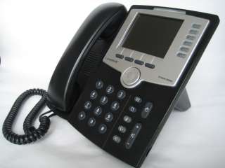 Up for sale is one Linksys Spa962 6 line VoIP Phone that was barely 