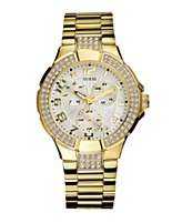 GUESS Watch, Goldtone Stainless Steel Bracelet 29mm G13537L