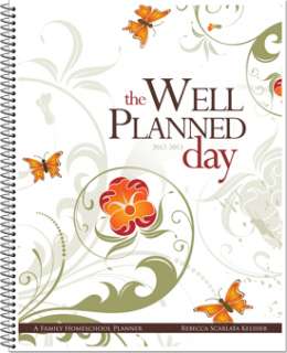   Family Homeschool Planner/Organizer/Calendar 2012 2013 for Moms  