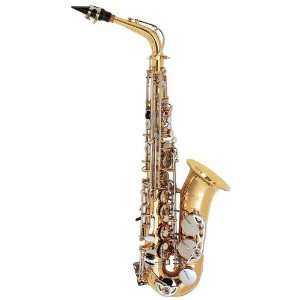  Selmer AS 500 Student Alto Saxophone, Silver Plated 