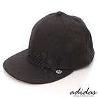 BN Adidas Fitted Flat Brim Hip Hop Cap Hat Black  