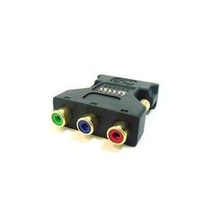  Prolinks Dvi I Male To 3 Rca Component Adapter W/ Dip 
