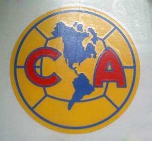Club America Sticker; Calcomania (Oracal 651 ) Colores  