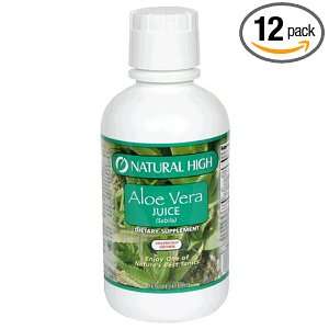  Natural High Aloe Vera Juice, 16 Fluid Ounces (473 ml 