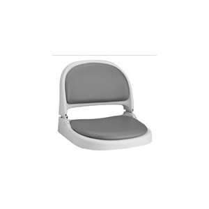  Attwood ProForm Fold Down Boat Seat, Gray/Red   70121044 