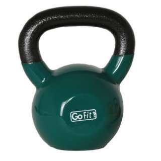 GoFit Kettle Bell with Core DVD   Green (35 lbs.) product details page