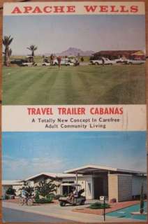 1970 Chrome Apache Wells Trailer Cabanas Mesa, Arizona  