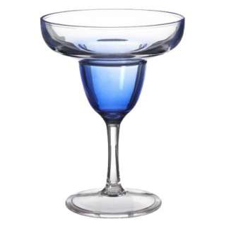 Acrylic Margarita Glasses Set of 4   Blue.Opens in a new window