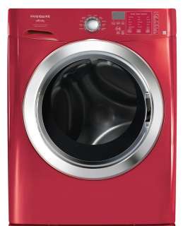NEW Frigidaire Red Front Load Washer & Steam Electrc Dryer FAFS4474LR 
