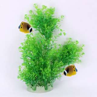 Aquarium Plastic Plants Ornament Decoration Fish Tank  