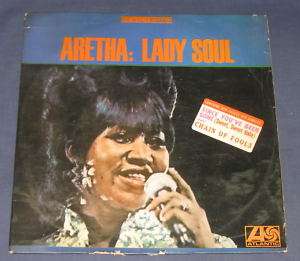 Aretha Franklin Lady Soul RARE ISRAELI 1st press lp  