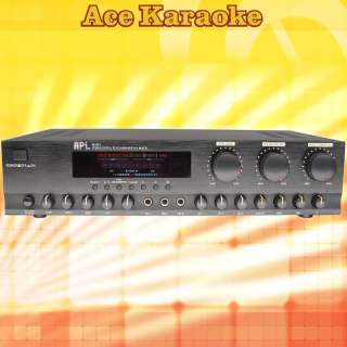 API M 601 Pro Audio/Video Karaoke Mixer with Rack kit  