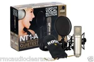 Rode NT1A Recording Mic Package  