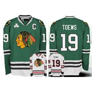 EDGE Chicago Blackhawks Authentic NHL Jerseys #19 TOEWS Hockey Jersey 