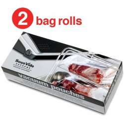 SousVide Supreme Vacuum Sealer Pouches 2 Bag Rolls  