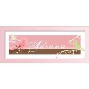   girls name art, Personalized Baby Gifts, Baby Shower Gift, Framed