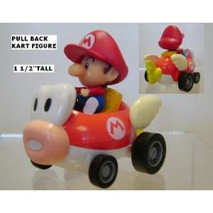   Super Mario Mni Kart Figure Baby Mario (Pull Back ) Toys & Games
