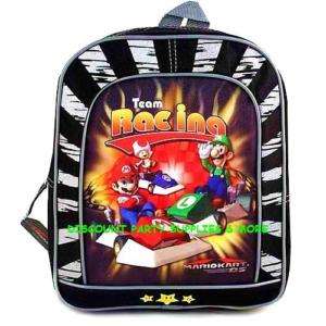 Super Mario Brothers Light Up Kids Backpack Tote Bag  