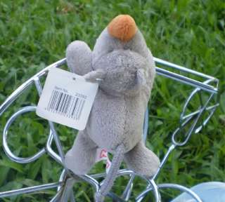 Lovely NICI Gray Rhino Fridge Magnet Stuffed animals plush toys SNF38