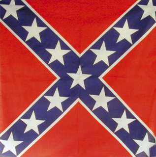 REBEL BANDANAS confederate bandana scarf flag warp  