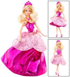 New Barbie Doll Princess Charm School Blair 3 in 1Girls Toy, Game 