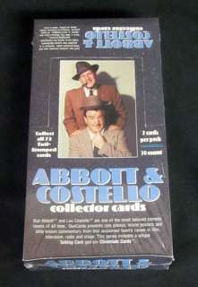 1996 Abbott & Costello Trading Card Box 30 Packs  
