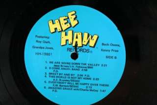 33 LP Record The Hee Haw Gospel Quartet HH 19801  