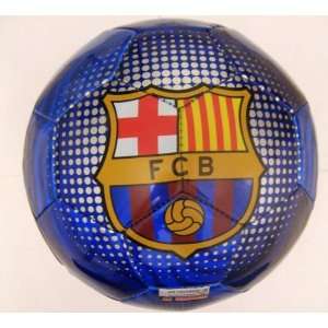   LASER Printed Barcelona FC Soccer Ball Size 5  