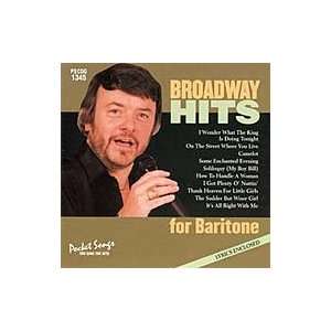    Broadway Hits For Baritone (Karaoke CDG) Musical Instruments