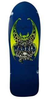 Madrid Beau Brown PROSTYLE Skateboard Deck BLUE  