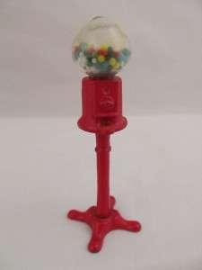   Furniture Metal Standing Gumball Machine Bubble Gum Vintage  