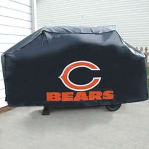   : CHICAGO BEARS OFFICIAL LOGO BARBECUE GRILL COVER: Sports & Outdoors