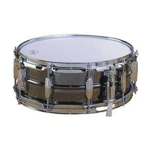 Ludwig Black Beauty Snare with Super Sensitive Snares 6.5X14 Inches (6 