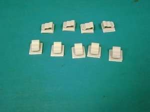 Abacon B161 Adhesive Backed Cable Clips , Bag of 100 Br  