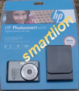 NEW HP M737 Photosmart Digital Camera+Case Bundle M 737  