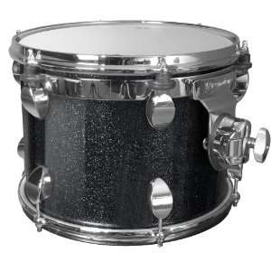   8x8 Inches Power Tom, Drum Set (Black Sparkle) Musical Instruments