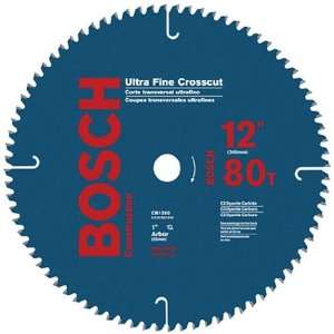 Bosch CB1280 Construction Series 12 Inch 80 Tooth ATB Crosscutting Saw 