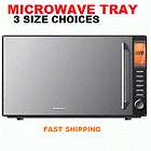 microwave glass plate tray 10 1 2 inches expedited shipping