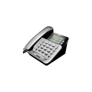   12231bsga Silver Corded Phoned Desktop 2line Caller Id Electronics