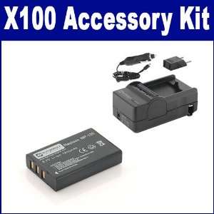 Toshiba Camileo X100 Camcorder Accessory Kit includes: SDNP120 Battery 