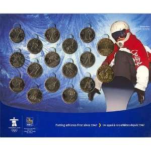  Canada Vancouver 2010 Olympic Games Coin Set Collection of 