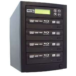  Atzarza Pro Blu Ray Duplicator Tower with 4 Recorders and 