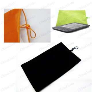 Velvet Case Sleeve Pouch Cover 4  KINDLE 3 3G WIF  