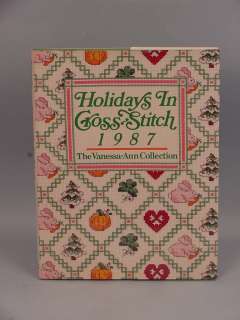 Book   Holidays In Cross Stitch   Out of Print  