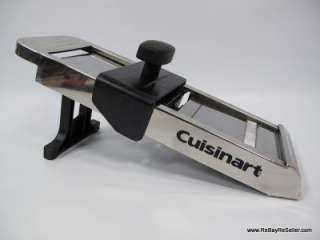 Cuisinart Mandolin Slicer Stainless Steel EXCELLENT  